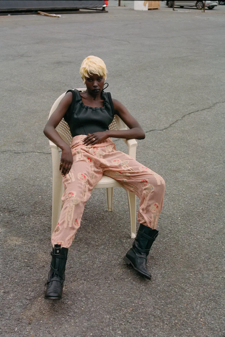 Top, pants and boots Louis Vuitton Cruise 24 Collection