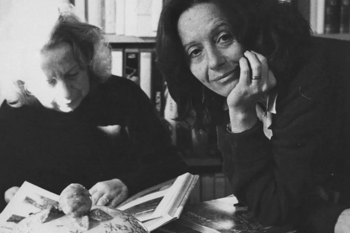 Laura Lepetit, foto di archivio Libreria delle Donne
