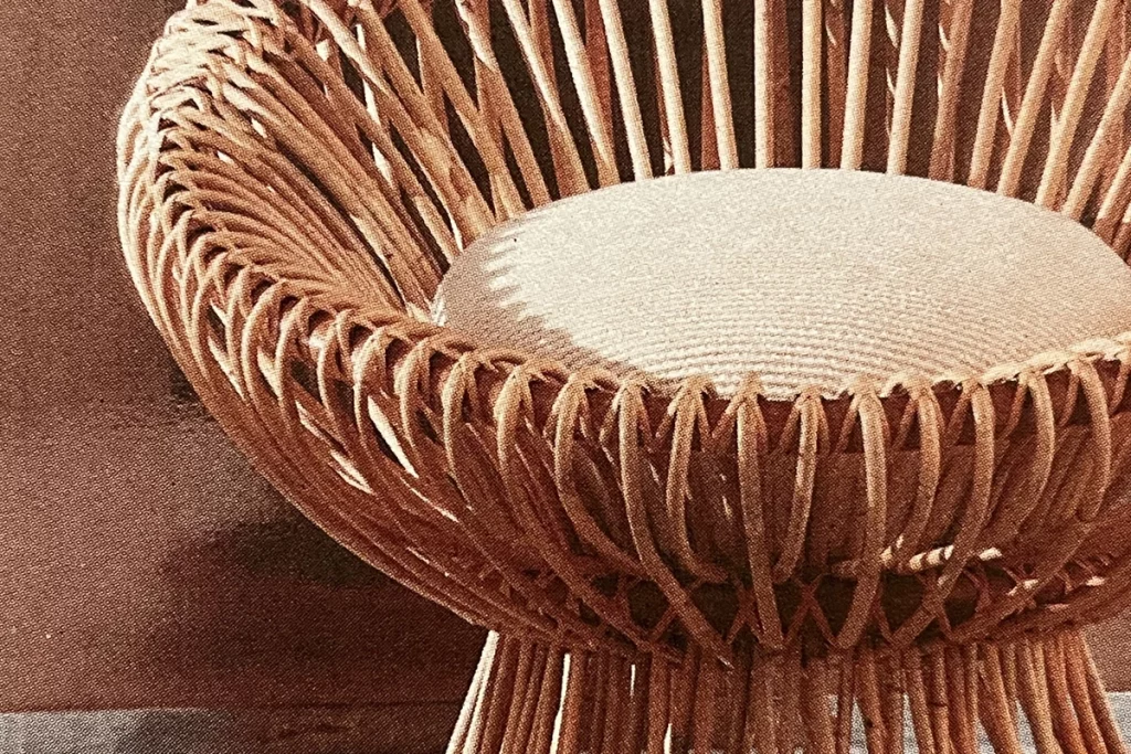 Bonacina Design Icons Grandi Maestri wooden chair