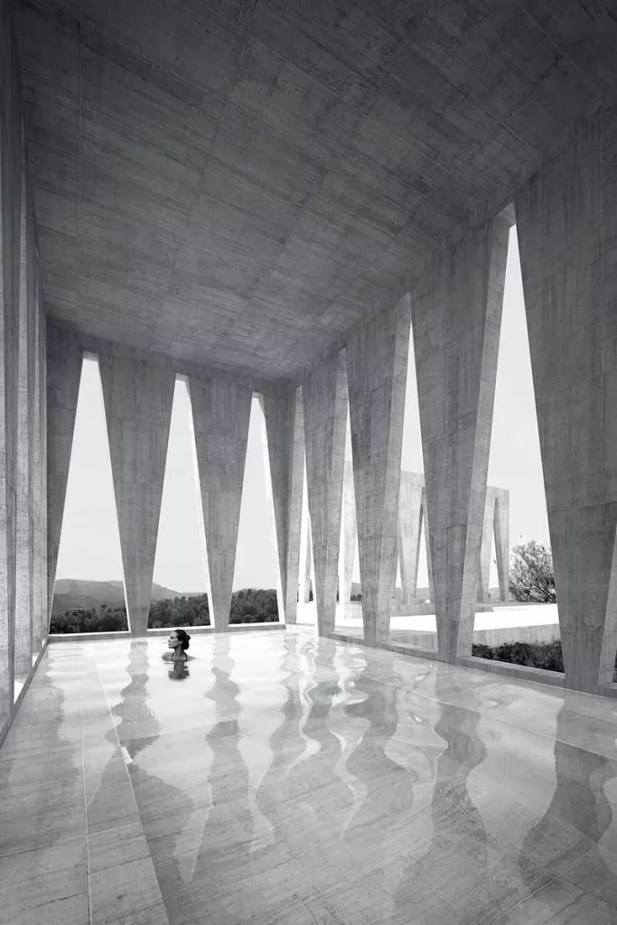 Villa built in 2015 in Cretas, Spain, by Barozzi:Veiga architects. photography Enrico Casini