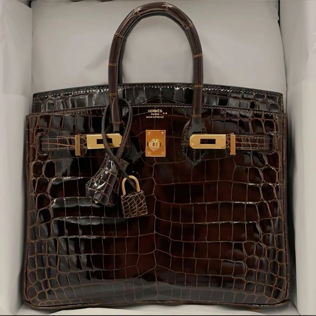 Hermès crocodile Birkin bag