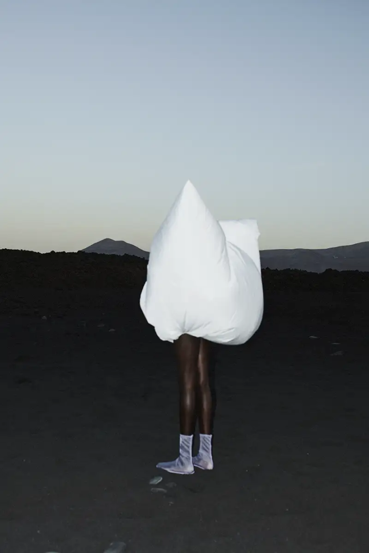 Dress Stella McCartney, boots Giorgio Armani. Photography Jelka von Langen and Roman Goebel, styling Niki Pauls