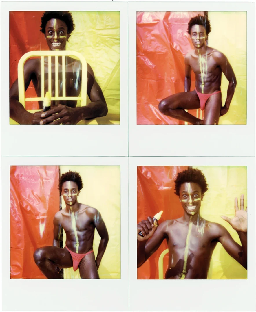 Nile Harris, Slava Mogutin Fire Island, Polaroids, 2019
