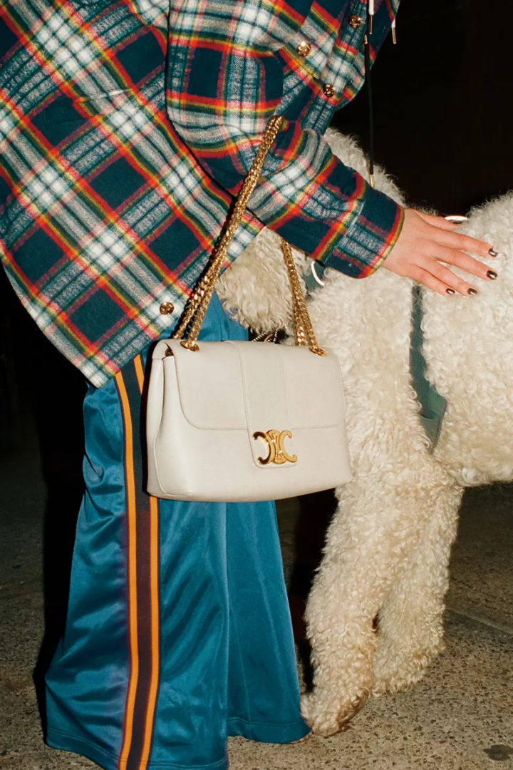 Stella Rose Gahan wears all look and accessories Celine by Hedi Slimane. Photography Jiro Konami, styling Caitlan Hickey.