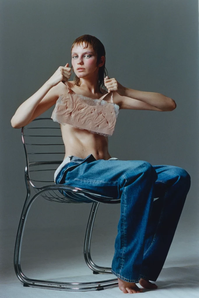 Denim Valentino. Photography Tom de Peyret, styling Clotilde Franceschi