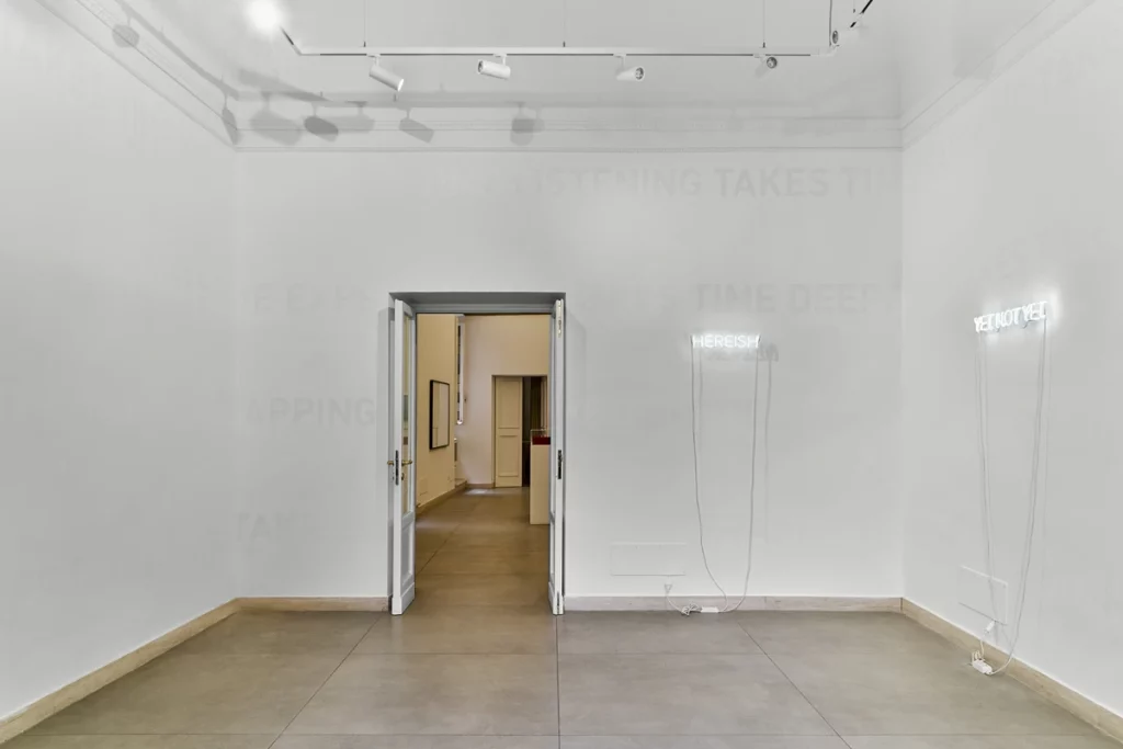 Giorno, installation view at Spazio Treccani Arte, 2024