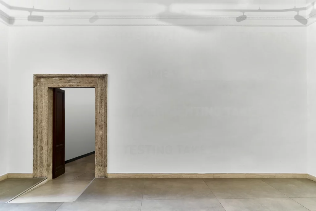Giorno, installation view at Spazio Treccani Arte, 2024