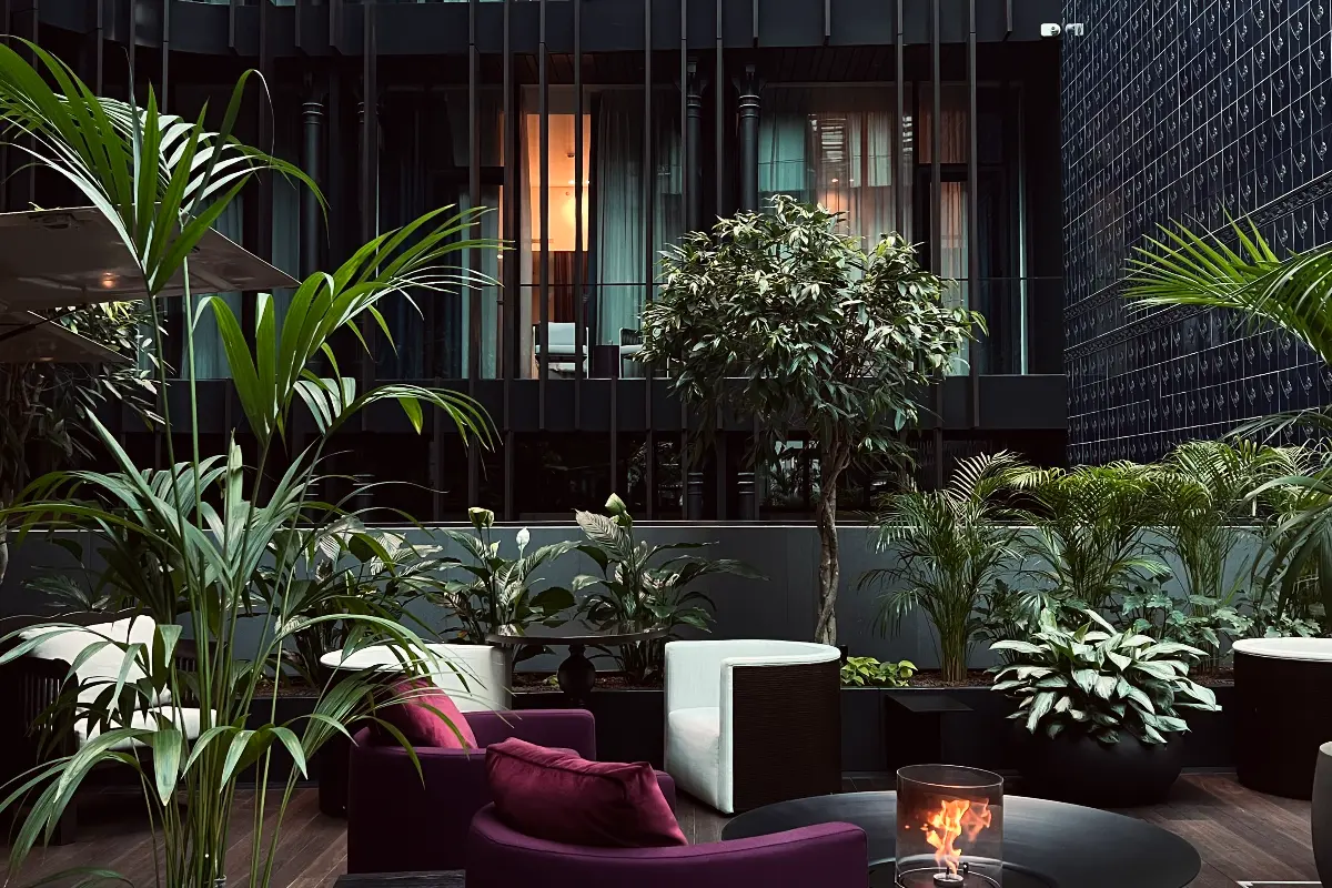 Dorothea Hotel Budabest – il verde è una costante