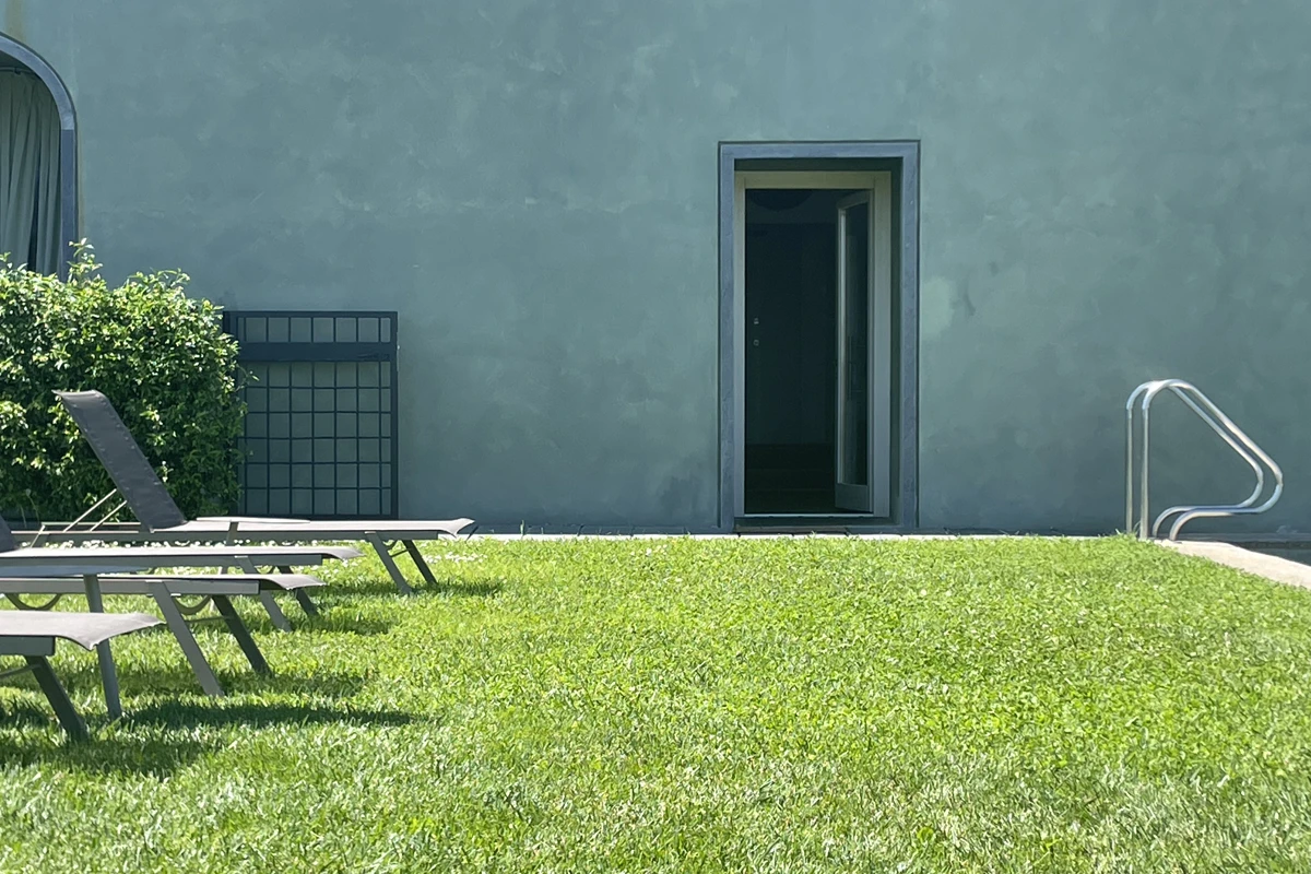 La Raia, il bordo piscina