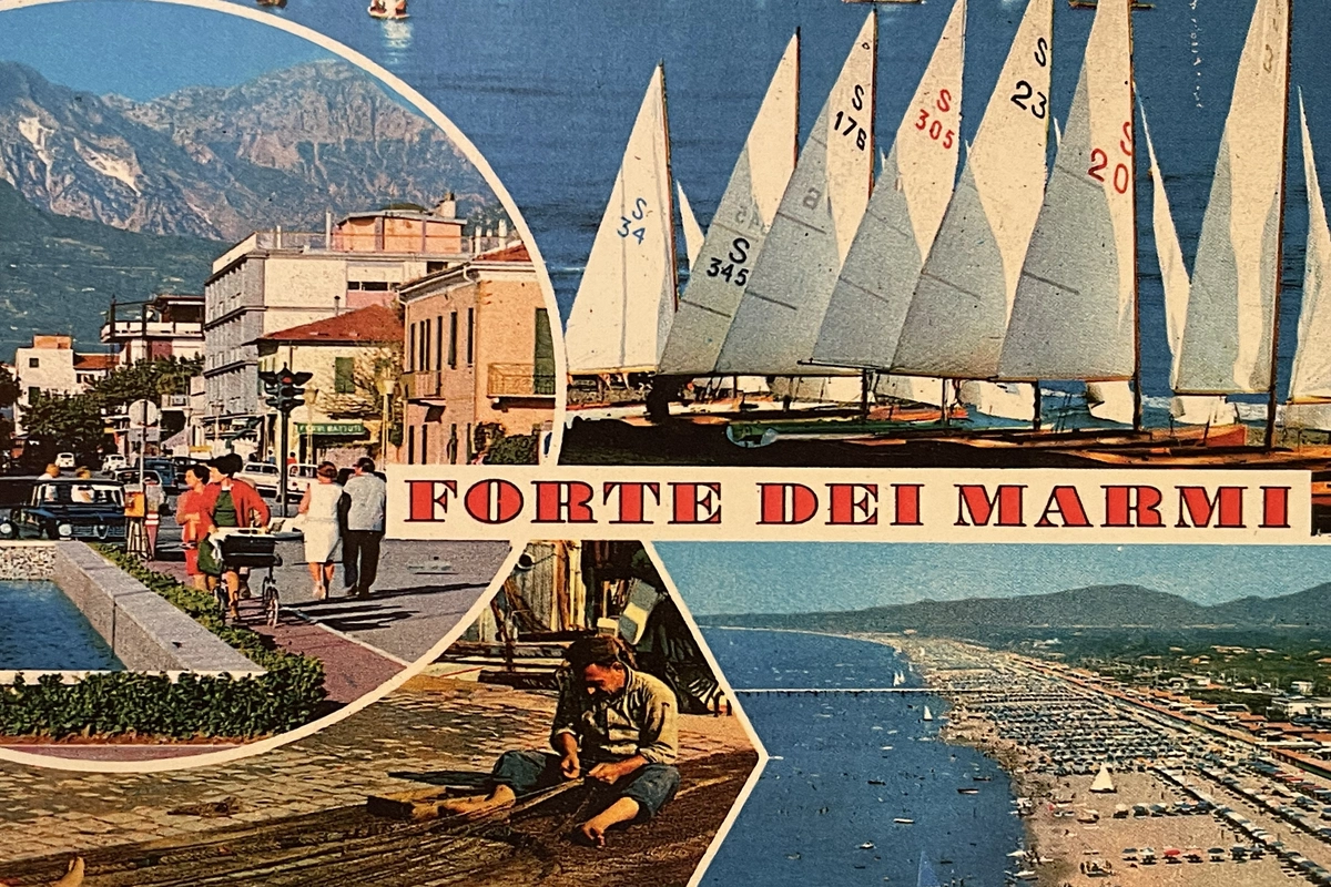 Cartoline di un tempo – la scuola di vela