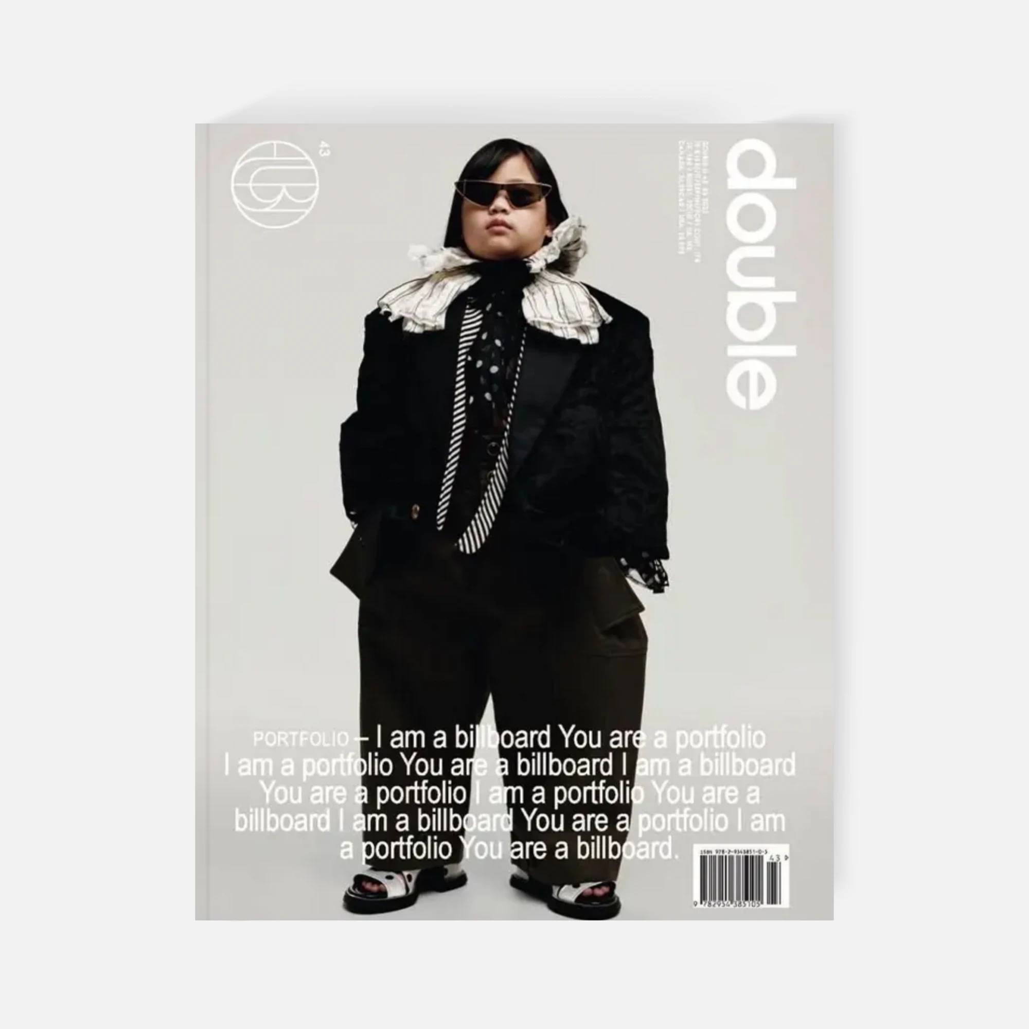 Double 43: The Portfolio Issue – Spring/Summer 2022 I am a billboard, you are a portfolio.