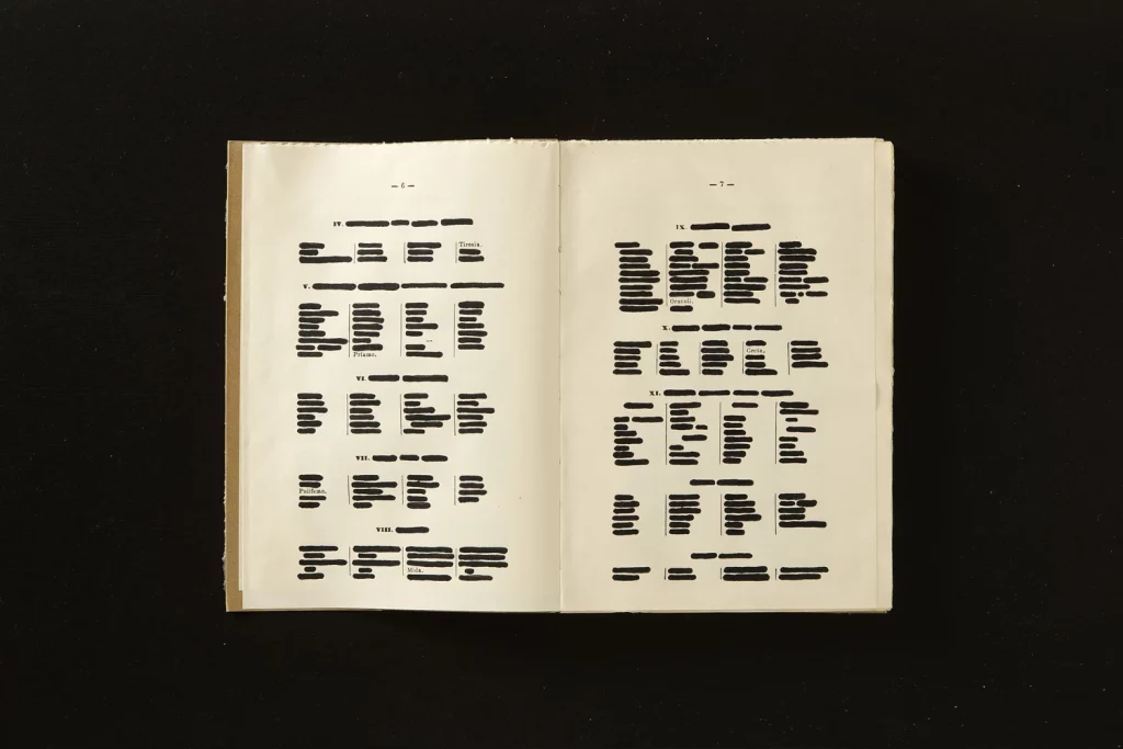 Emilio Isgrò, Tiresia 1973
