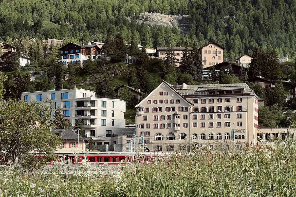 Grace La Margna, vista dal lago