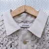 PRT.060.301 Handwoven Hemp Vest with Canvas Details and Brass Buttons Detail