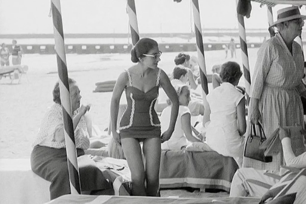 Maria Callas al Lido di Venezia