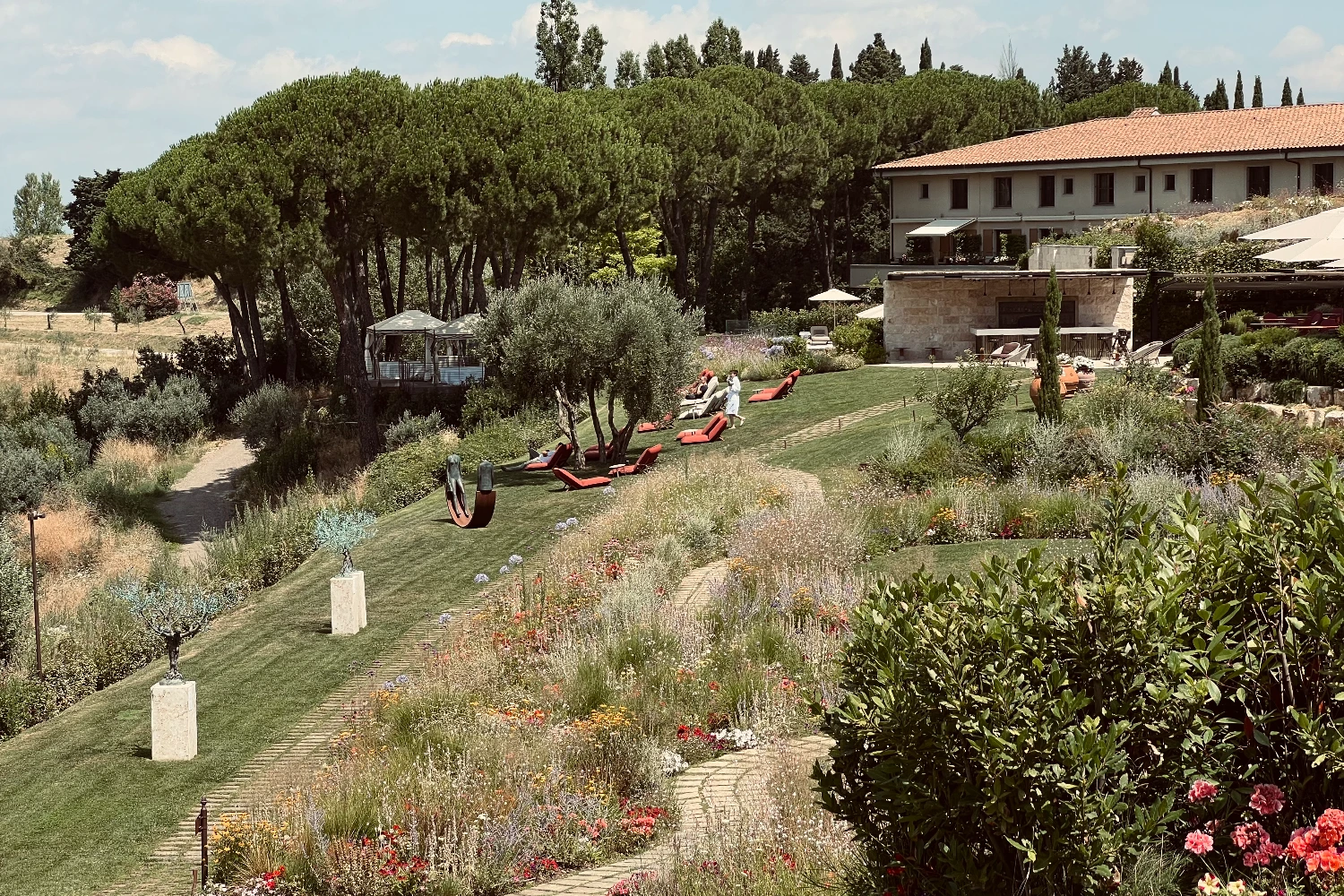 Castelfalfi, il parco