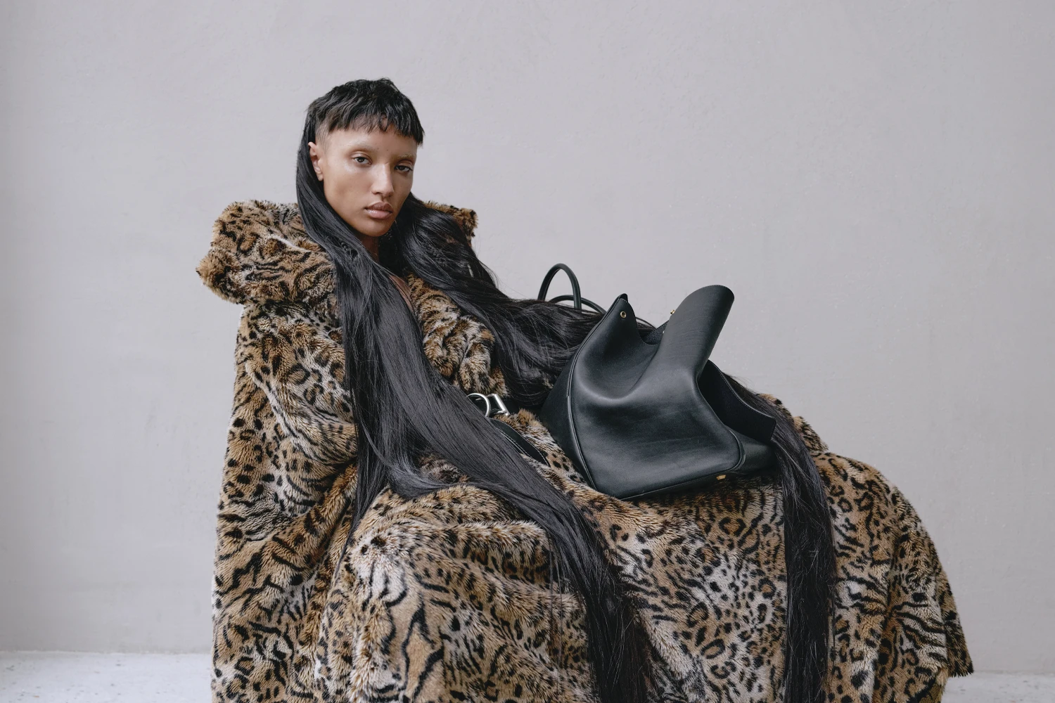 Georgia Palmer cover shot by Alice Rosati, styling Niki Pauls. Total look Balenciaga