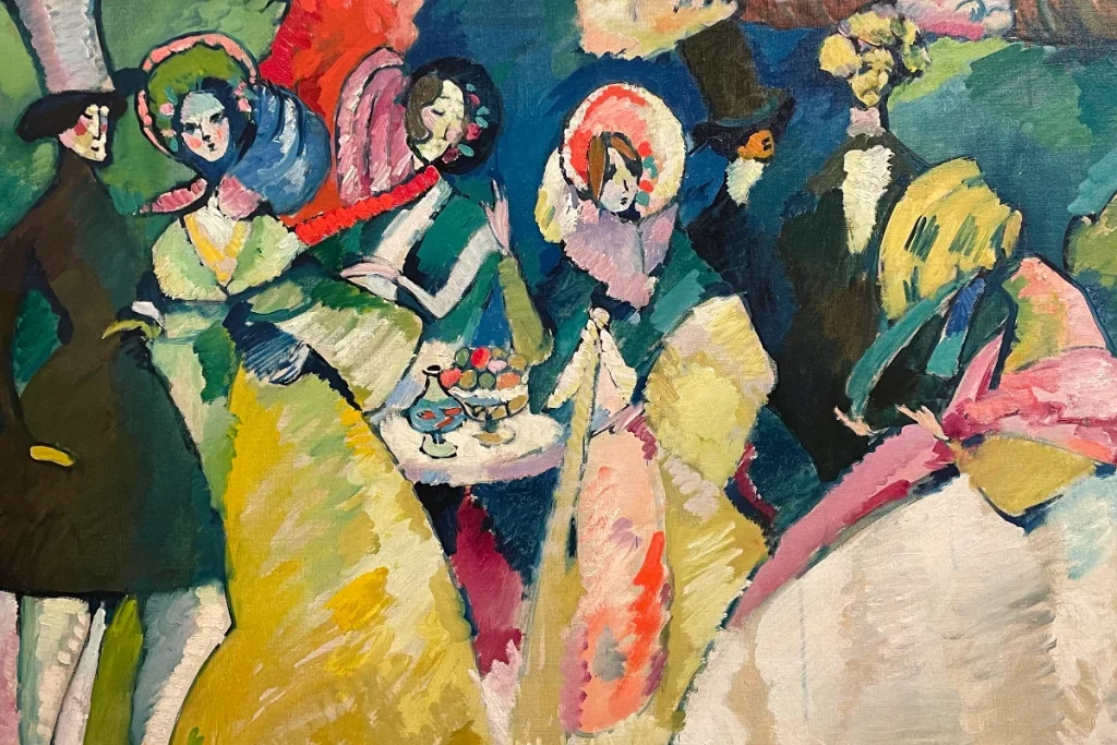 Kandinsky, Group in Crinolines