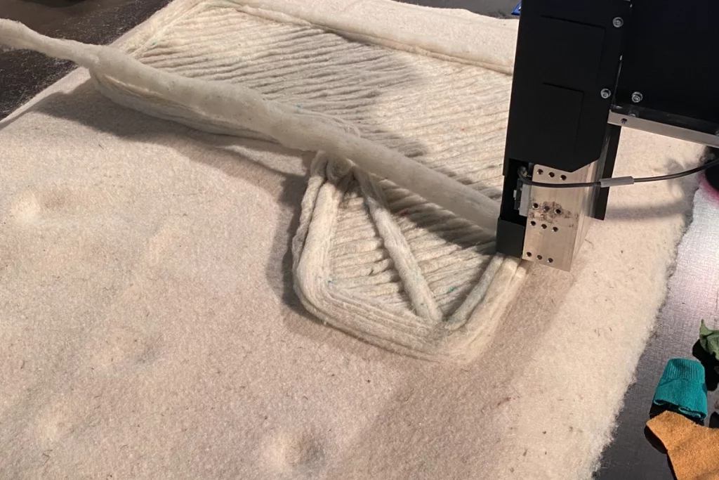 Christien Meindertsma Dutch Design Week Wool 3d printing sustainable