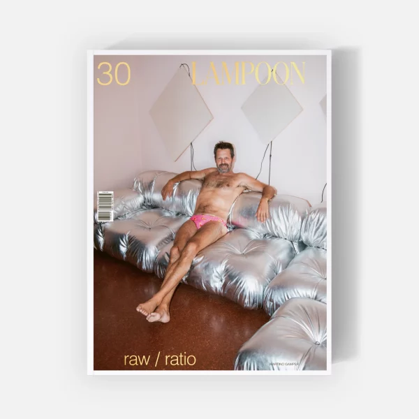 Lampoon 30 The Raw Issue Cover 06 Martino Gamper photograpahy Antonio Giancaspro
