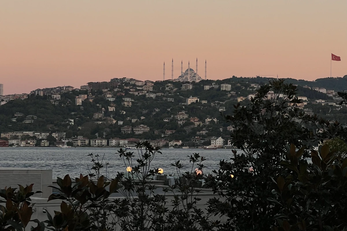 Mandarin Oriental Bosphorus - sunset view