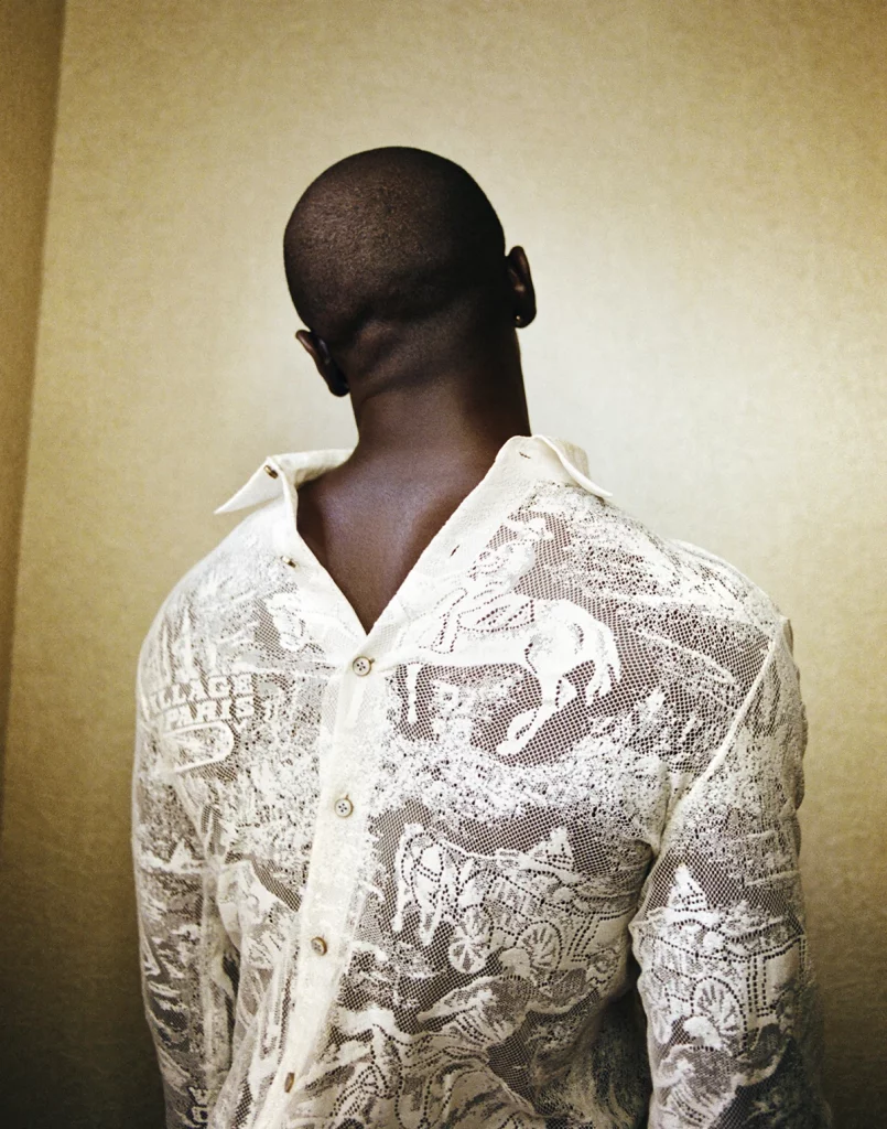 Shirt Louis Vuitton. Photography Lauren Withrow, styling Kirby Marzec