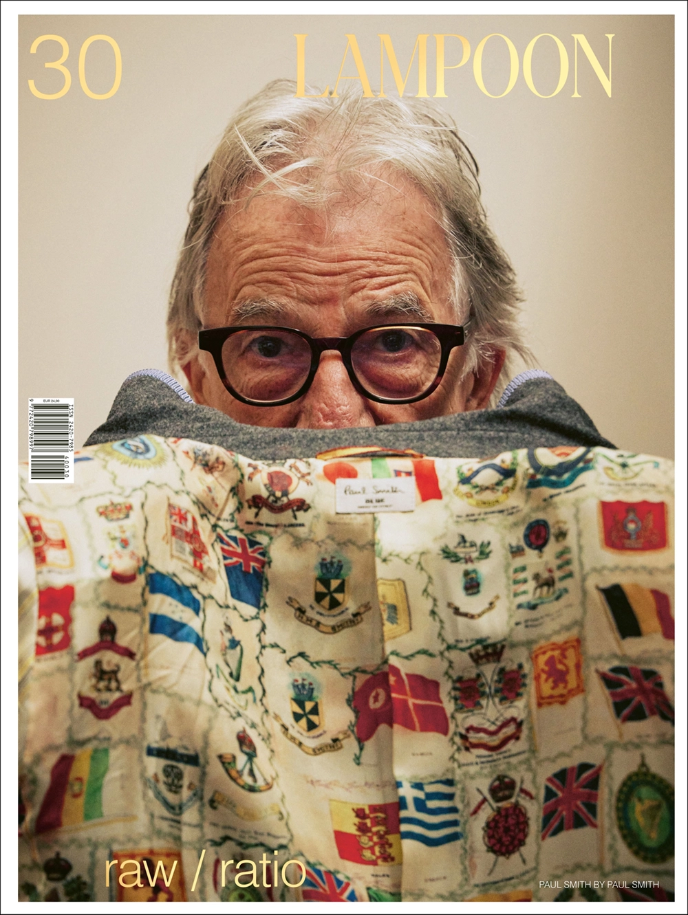Lampoon 30 The Raw Issue Cover 08 Sir. Paul Smith photography Paul Smith