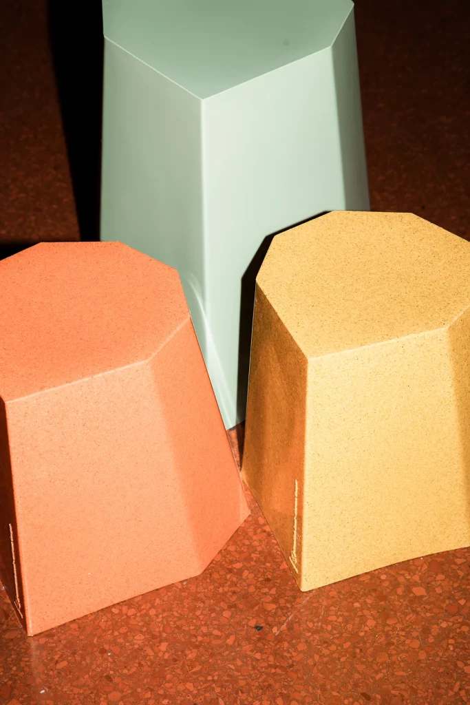 Martino Gamper chairs. Photography Antonio Giancaspro