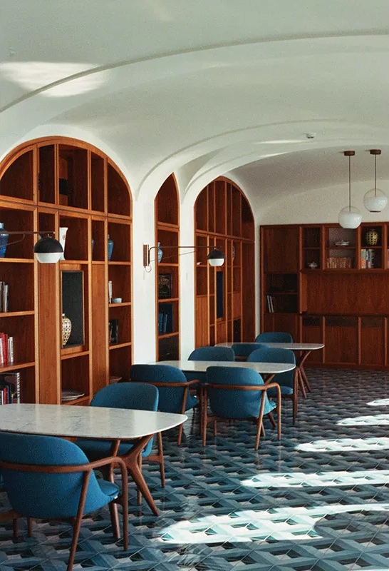 Borgo Santandrea, Amalfi, the Library, a gourmet restaurant