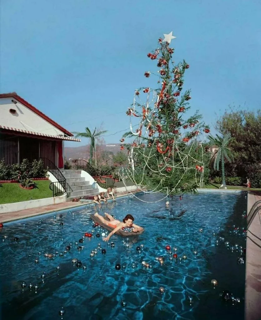 California Christmas 1954