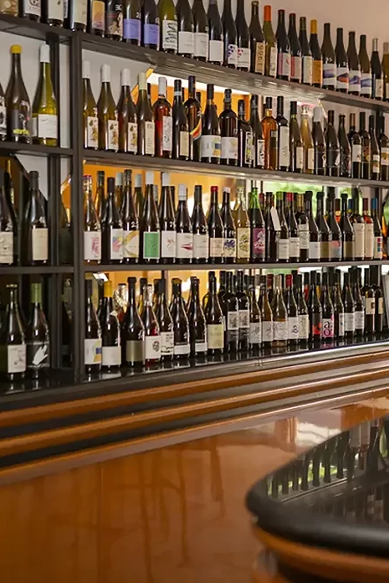 Palinurobar, Milan. A selection of over 500 wines