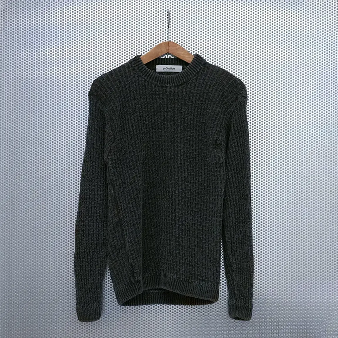 030.211 Pullover in Hemp Garter Stitch