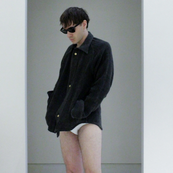 Hemp Textile Shirt Herringbone Pattern