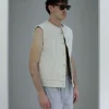 060.351-Hemp-canvas-vest-classic-pattern-quilted-and-padded-with-felt-hemp-hexagonal-cufflinks-buttons