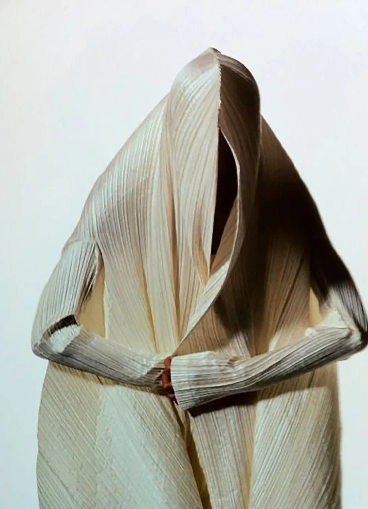 Issey Miyake photographed by Irving Penn