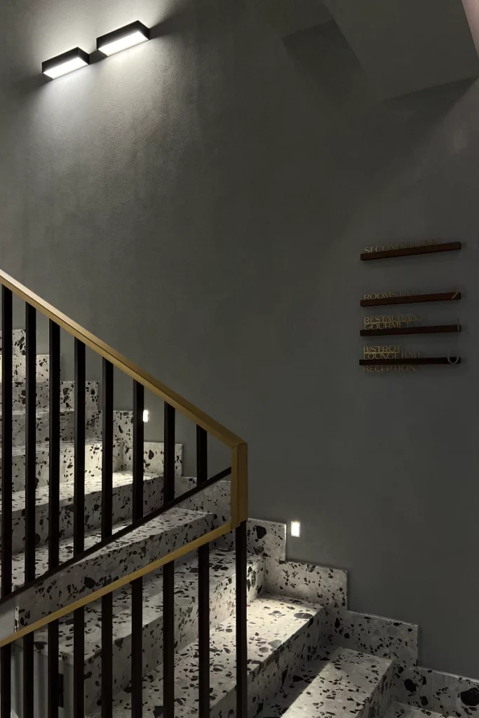 Palazzo Utini, Stairs