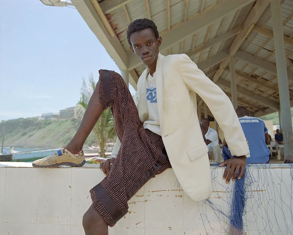 Total look Wales Bonner, photography Kevin Felicianne, styling Imelda Dossou-Yovo