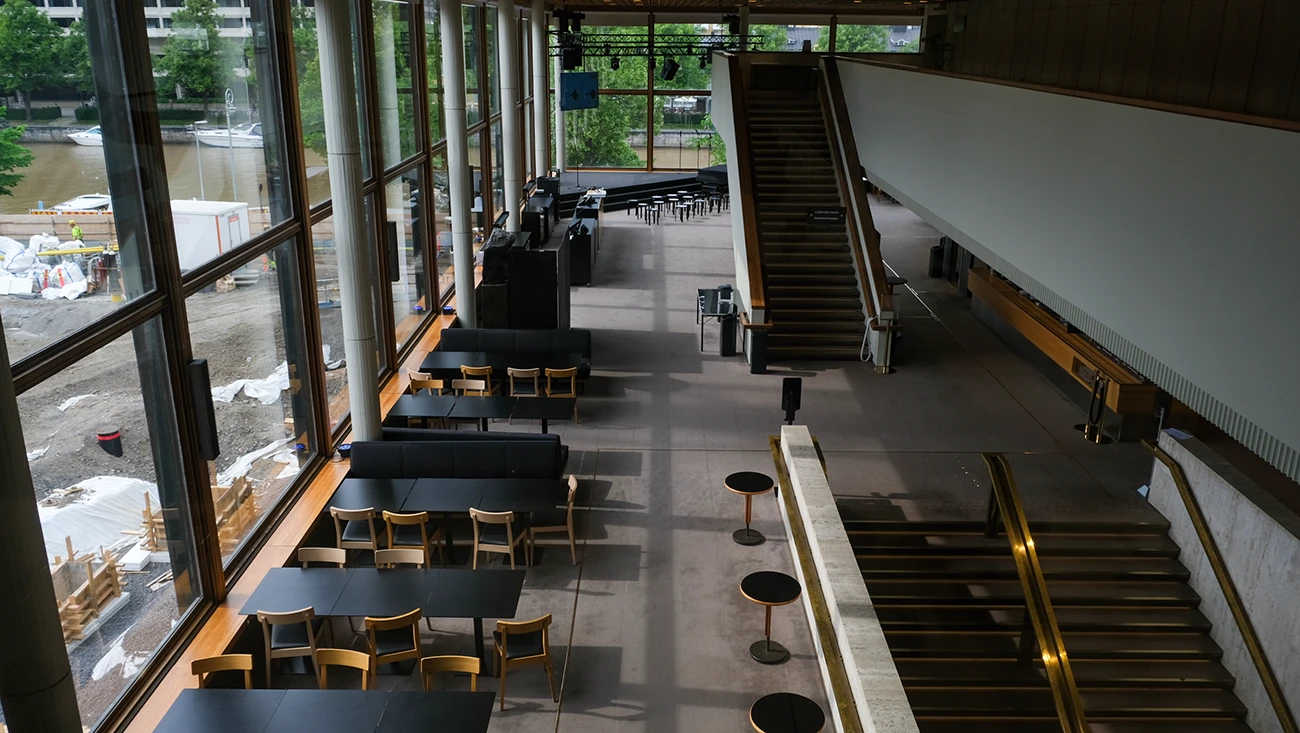 a wooden interior, Finland. Photo credit Matilde Moro