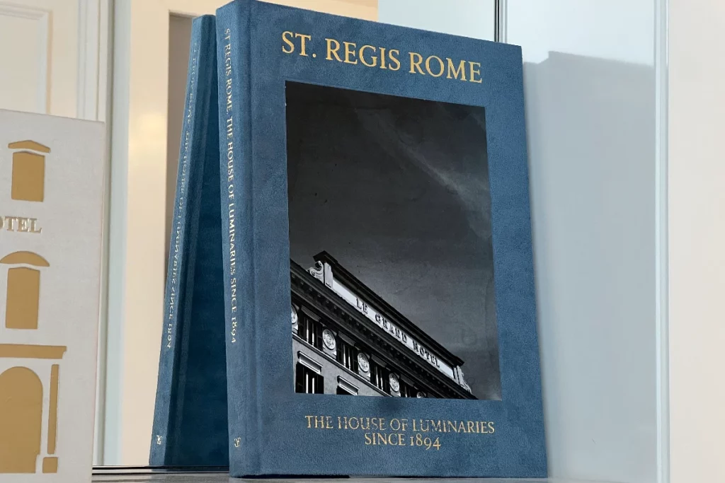 St. Regis Rome, the book