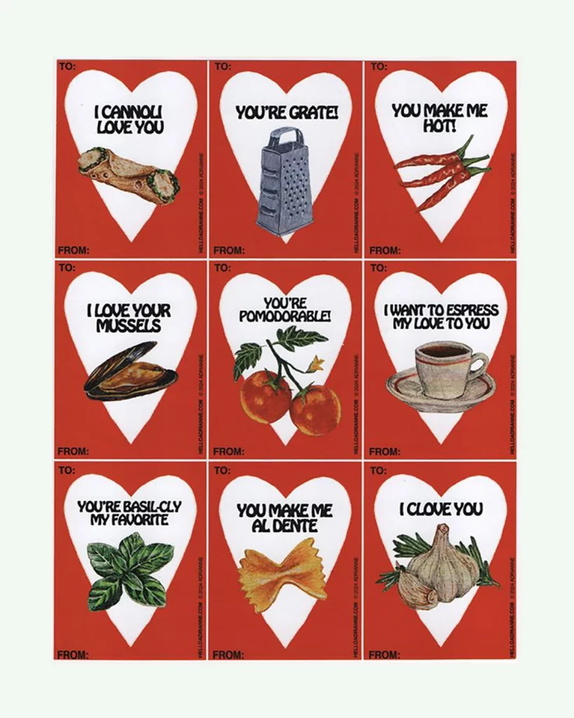 Valentine's card by Hello Adrianne