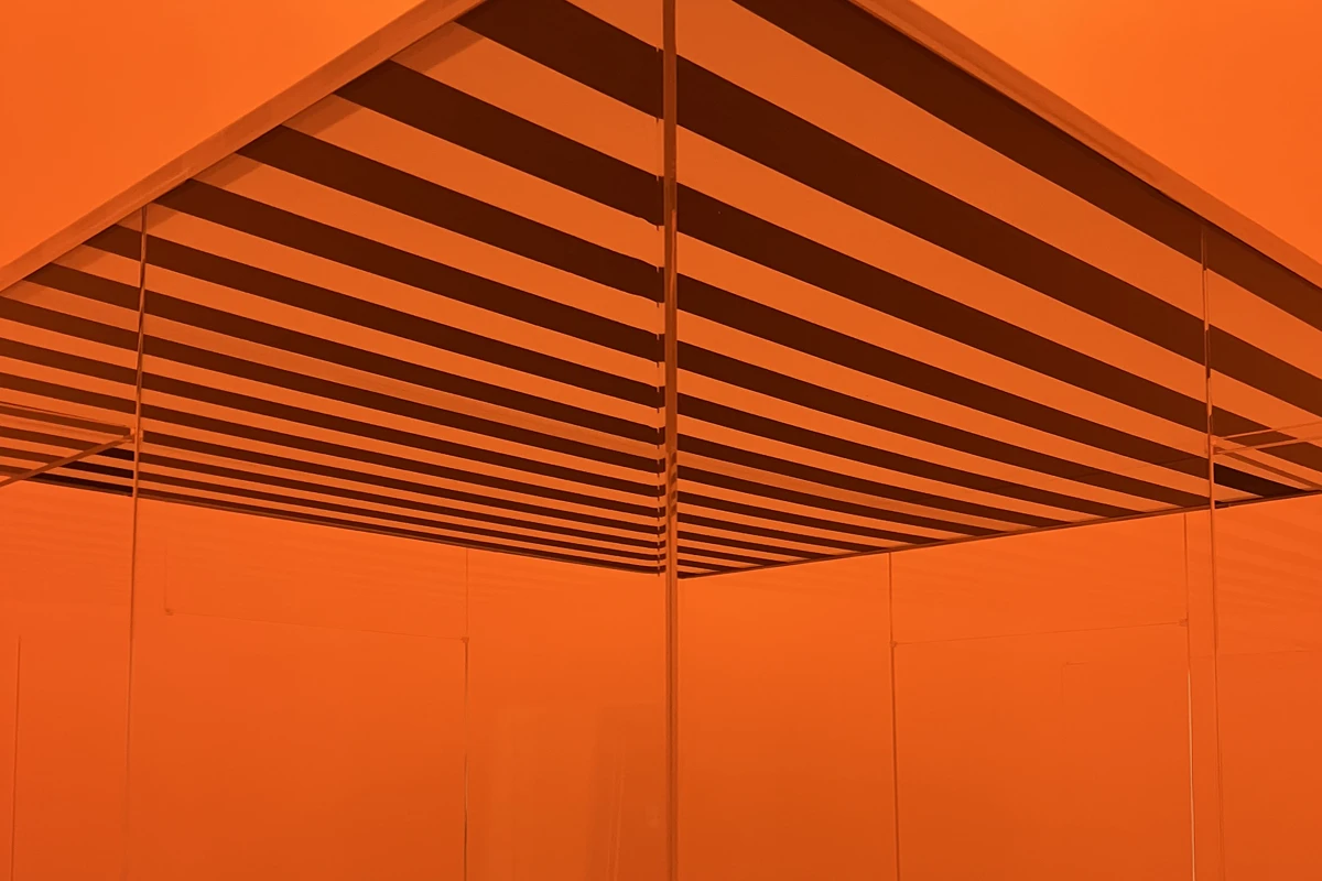 Daniel Buren, Cabane