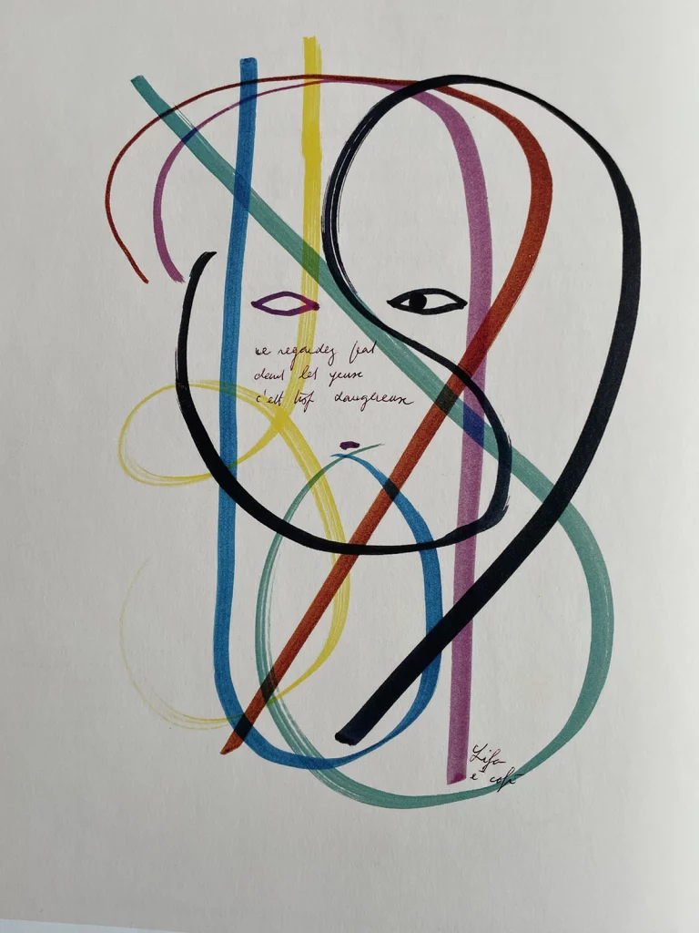 Gio Ponti, letter to Lisa Ponti, 1960