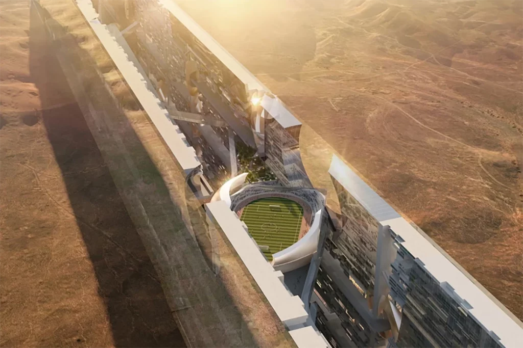 The Line city project Saudi arabia