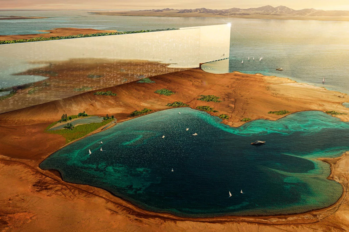 The Line city project Saudi arabia
