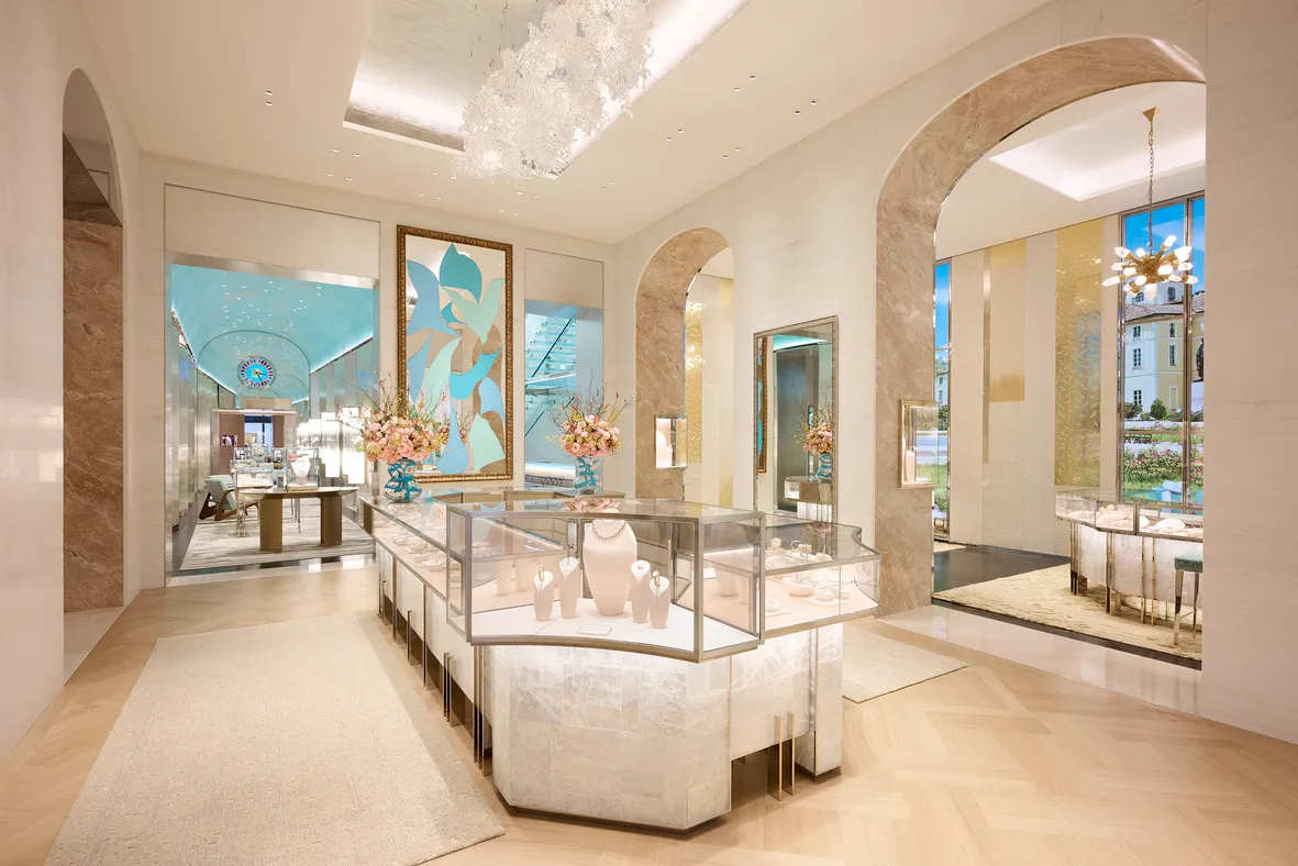 Tiffany & Co.’s store in Via Montenapoleone