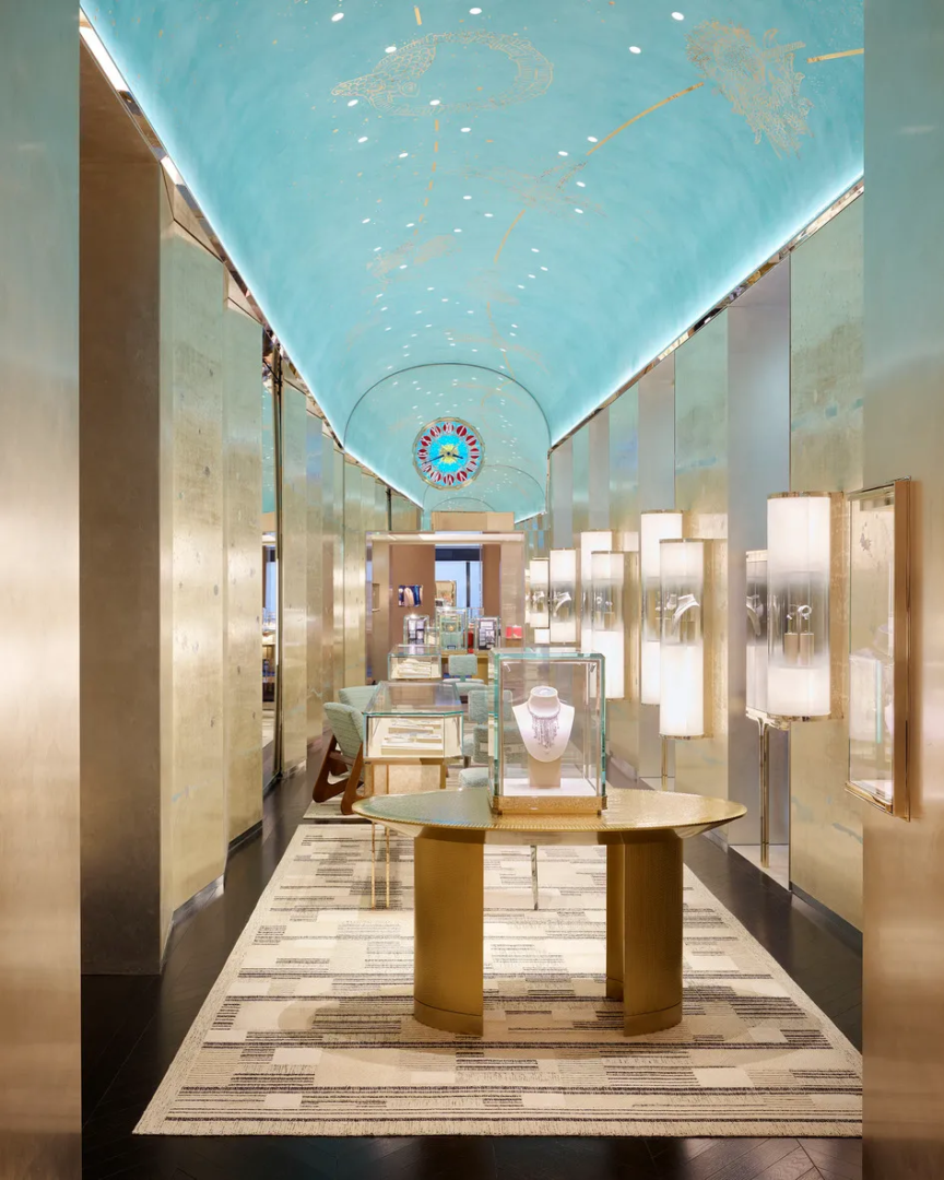 Tiffany & Co.’s store in Via Montenapoleone