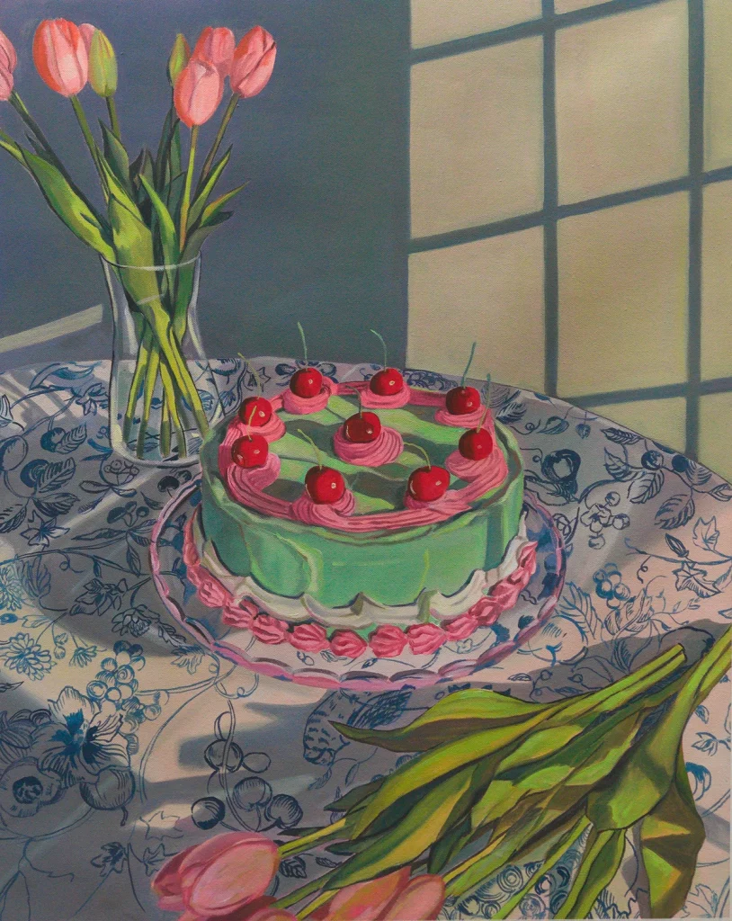 Deb Koo Painting Cake For The Holidays