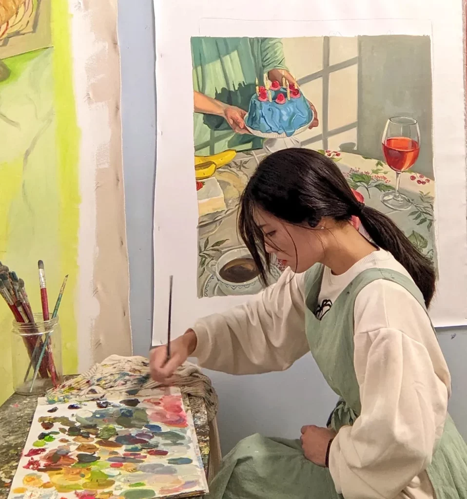 Deb Koo photographed in her Studio