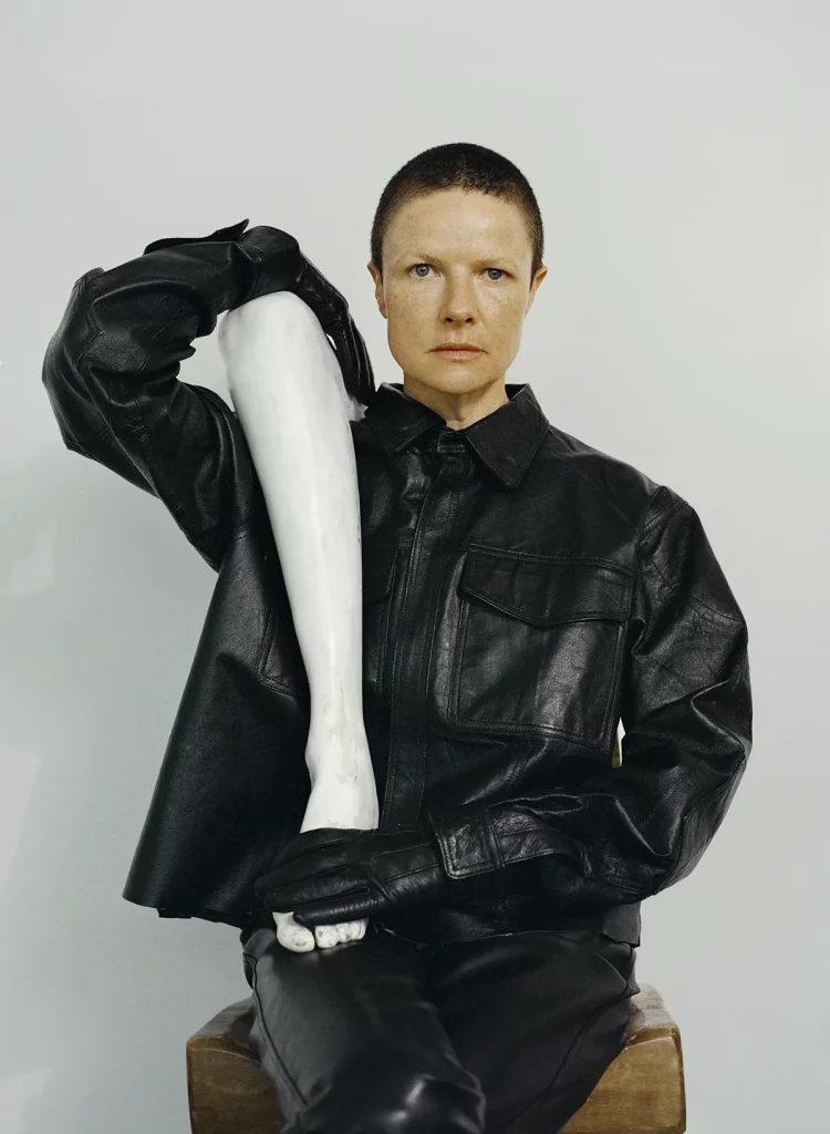 Isabelle Albuquerque in her studio. Photography Olivia Malone