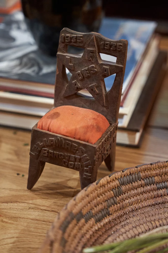 Ralph Lauren Home, Canyon Road, Fuorisalone Milano - Oak, Wool, and Saddle Leather